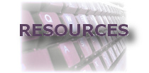 Picture of a keyboard representing the Resources section