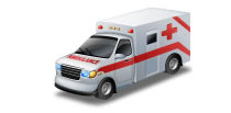 Picture of an ambulance, representing the WVOEMS Department Section of WVOEMS